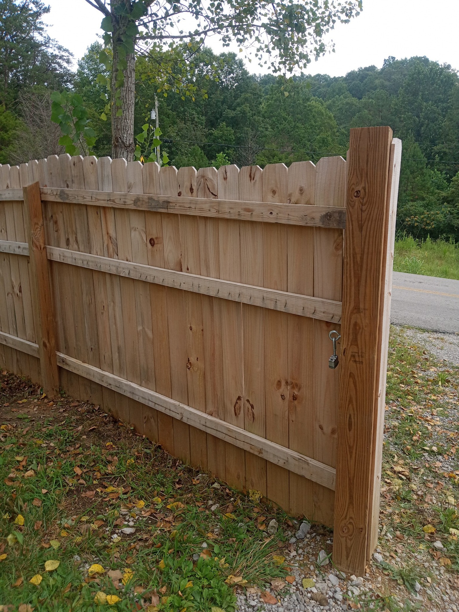 Fence construction