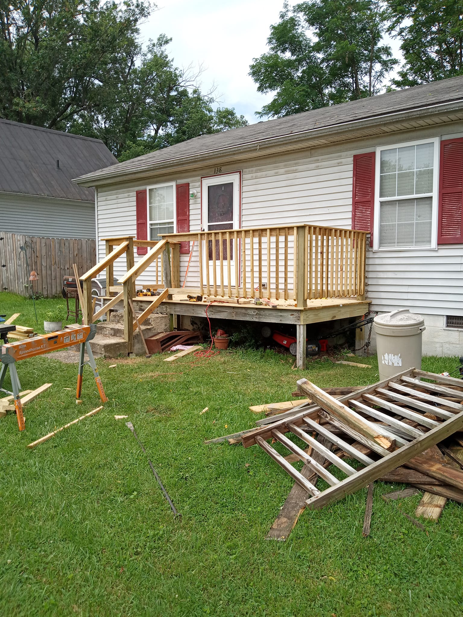 Porch construction